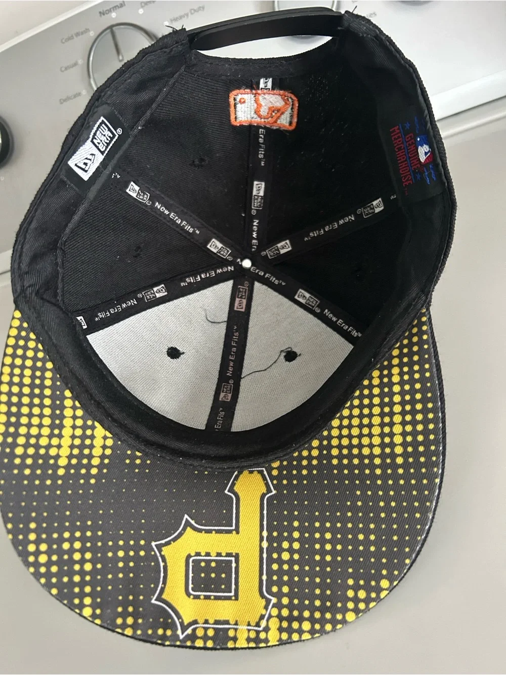 New Era Kids Black and Yellow Pittsburgh Pirates Logo Cap